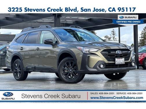 Autumn Green Metallic 2024 Subaru Outback Onyx Edition