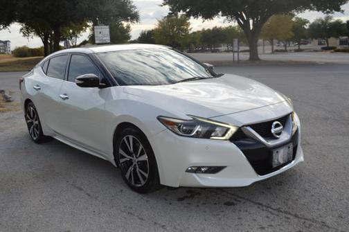 Pearl White 2017 Nissan Maxima 3.5 SV