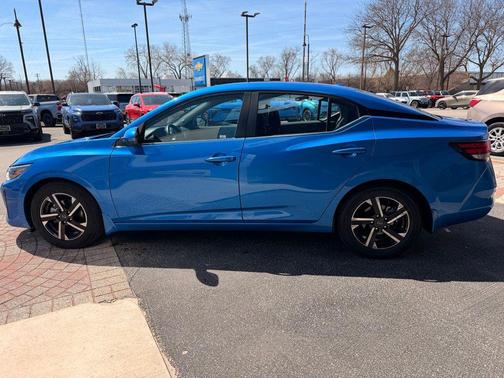 Electric Blue Metallic 2024 Nissan Sentra SV