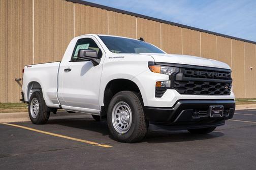 Summit White 2026 Chevrolet Silverado 1500 WT
