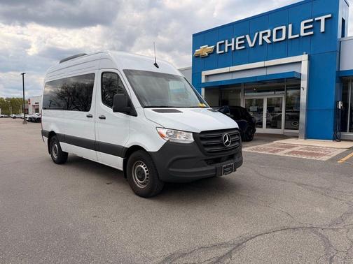 Gray White 2024 Mercedes-Benz Sprinter 2500 Standard Roof