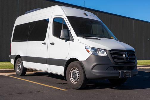Gray White 2024 Mercedes-Benz Sprinter 2500 Standard Roof