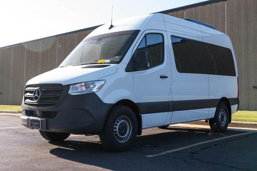 Gray White 2024 Mercedes-Benz Sprinter 2500 Standard Roof