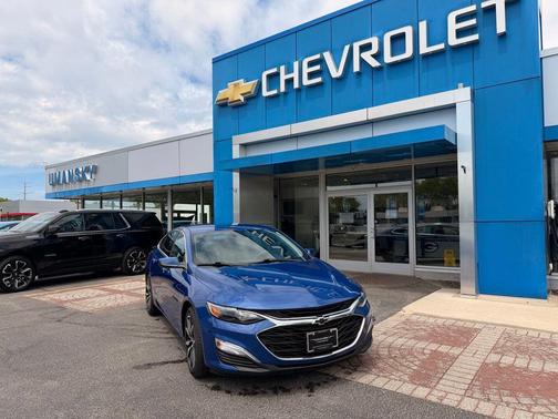 Riverside Blue Metallic 2023 Chevrolet Malibu FWD RS