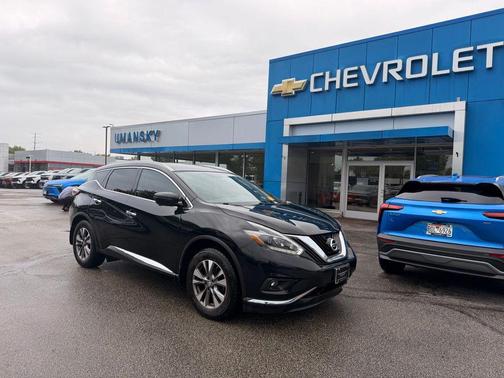 Magnetic Black Metallic 2018 Nissan Murano SL