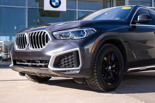Dark Graphite Metallic 2021 BMW X6 xDrive40i