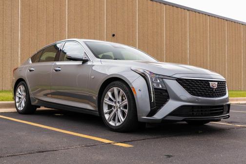 Argent Silver Metallic 2025 Cadillac CT5 Premium Luxury