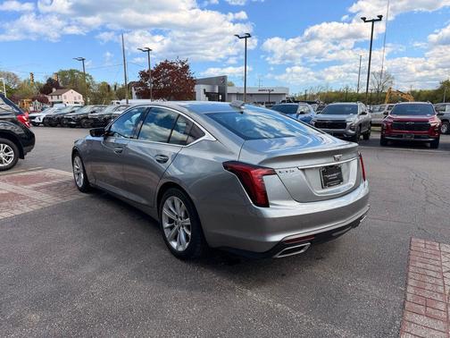 Argent Silver Metallic 2025 Cadillac CT5 Premium Luxury