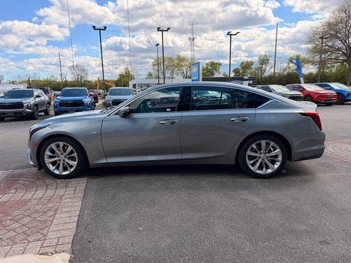 Argent Silver Metallic 2025 Cadillac CT5 Premium Luxury