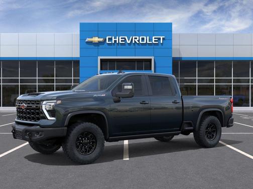 Cypress Gray 2026 Chevrolet Silverado 2500 Crew Cab, Standard Bed, XR2, 4WD