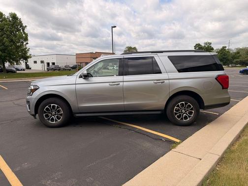 Silver Metallic 2024 Ford Expedition Max XLT