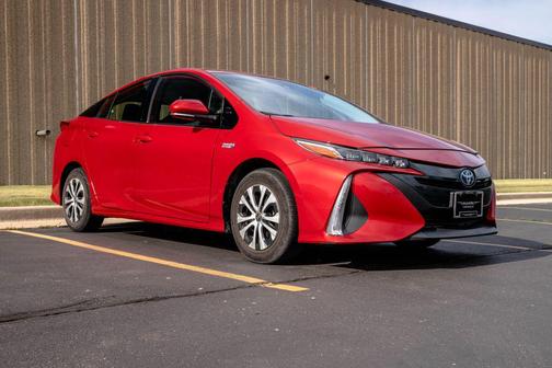 Supersonic Red 2020 Toyota Prius Prime XLE