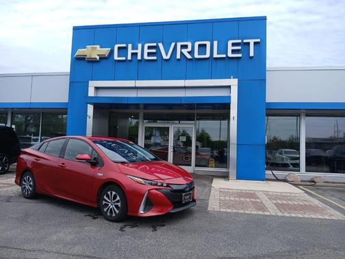 Supersonic Red 2020 Toyota Prius Prime XLE