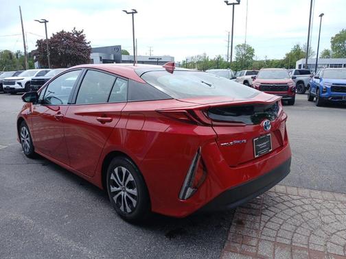 Supersonic Red 2020 Toyota Prius Prime XLE