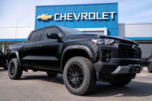 Black 2026 Chevrolet Colorado Trail Boss