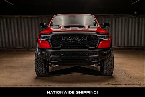 Molten Red Pearlcoat 2026 RAM 1500 RHO Crew Cab 4x4 5'7' Box