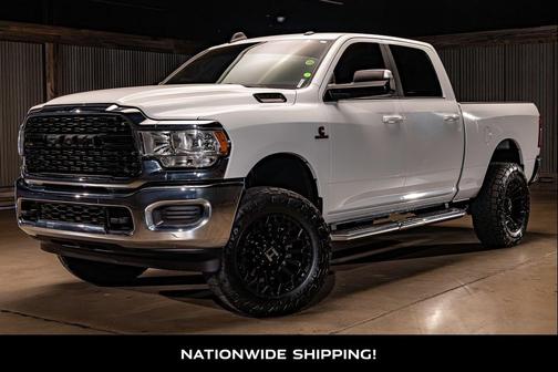 Bright White Clearcoat 2022 RAM 2500 Big Horn Crew Cab 4x4 6'4' Box