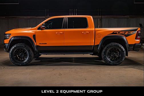 Ignition Orange Clearcoat 2022 RAM 1500 TRX