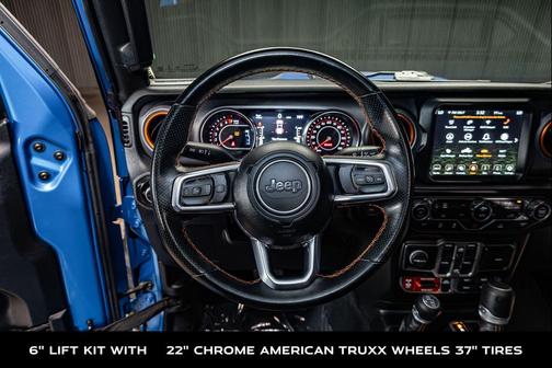 Hydro Blue Pearlcoat 2021 Jeep Gladiator Mojave 4x4