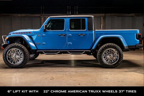 Hydro Blue Pearlcoat 2021 Jeep Gladiator Mojave 4x4