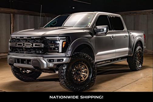 Carbonized Gray Metallic 2025 Ford F-150 Raptor
