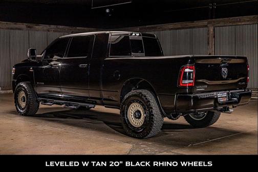 Diamond Black Crystal Pearlcoat 2024 RAM 3500 Laramie Mega Cab 4x4 6'4' Box