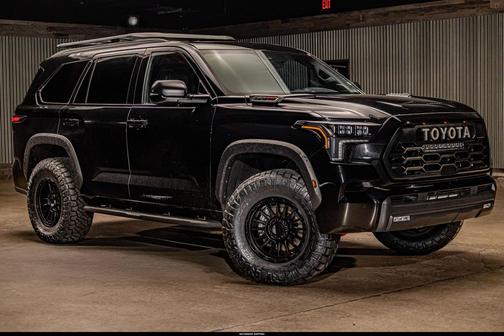 Midnight Black Metallic 2026 Toyota Sequoia TRD Pro