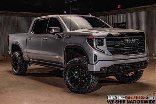 Sterling Gray Metallic 2025 GMC Sierra 1500 AT4