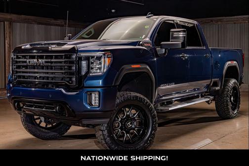 Pacific Blue Metallic 2023 GMC Sierra 2500 AT4
