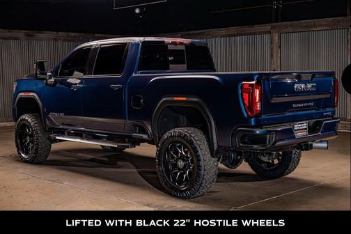 Pacific Blue Metallic 2023 GMC Sierra 2500 AT4