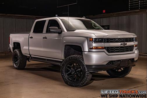 Silver Ice 2018 Chevrolet Silverado 1500 Custom