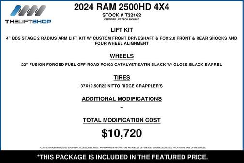 Bright White Clearcoat 2024 RAM 2500 Laramie Crew Cab 4x4 6'4' Box