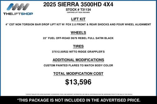 2025 GMC Sierra 3500 Denali