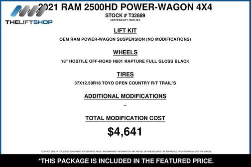 Go Mango 2021 RAM 2500 Power Wagon