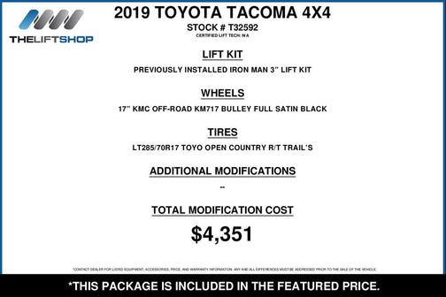 Cavalry Blue 2019 Toyota Tacoma SR5