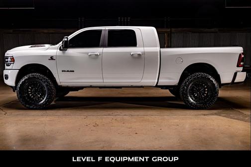 Bright White Clearcoat 2023 RAM 2500 Laramie Mega Cab 4x4 6'4' Box