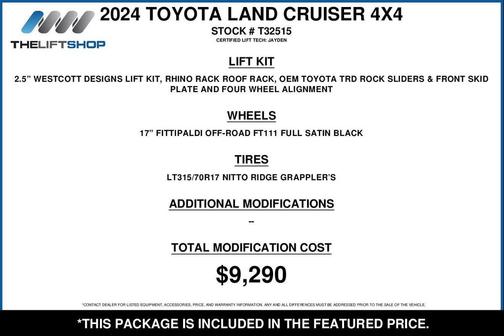 Ice 2024 Toyota Land Cruiser Base