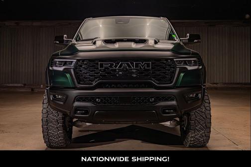 Serrano Green Metallic 2026 RAM 1500 RHO Crew Cab 4x4 5'7' Box