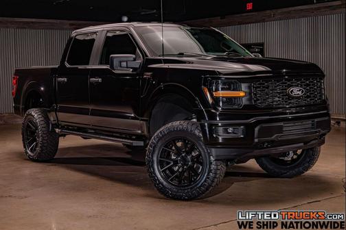 Agate Black Metallic 2025 Ford F-150 STX