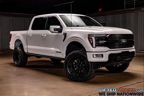 Star White Metallic Tri-Coat 2025 Ford F-150 Platinum