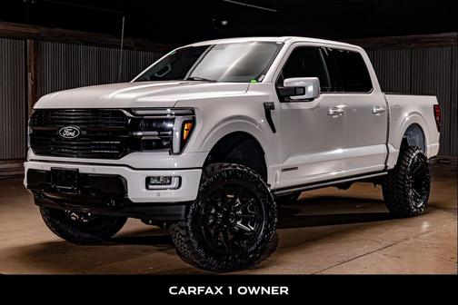 Star White Metallic Tri-Coat 2025 Ford F-150 Platinum
