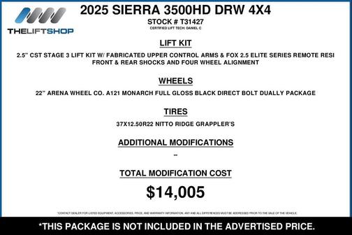 2025 GMC Sierra 3500 Denali