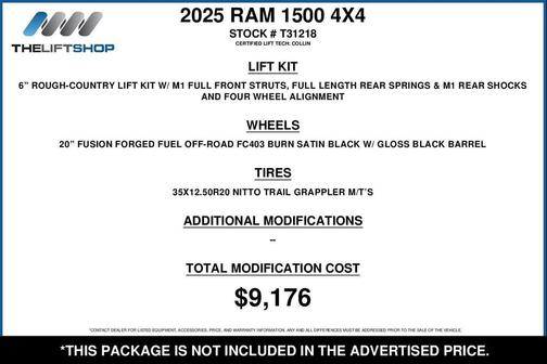 2025 RAM 1500 Big Horn/Lone Star