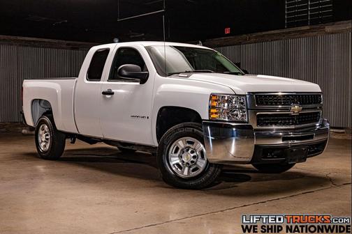 Summit White 2009 Chevrolet Silverado 2500 LT Extended Cab
