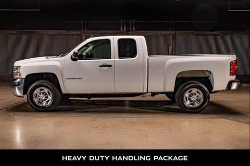 Summit White 2009 Chevrolet Silverado 2500 LT Extended Cab