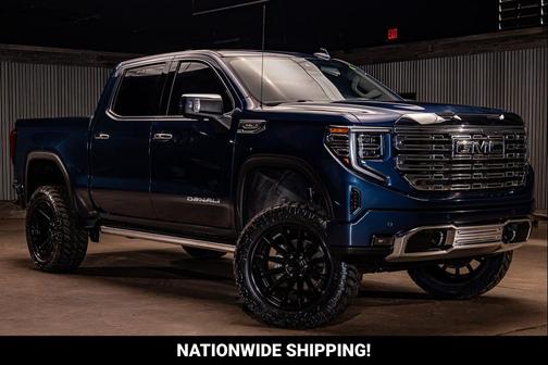 Pacific Blue Metallic 2023 GMC Sierra 1500 Denali