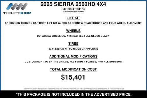 2025 GMC Sierra 2500 AT4