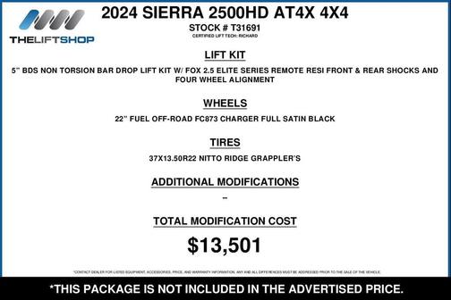 2024 GMC Sierra 2500 AT4X