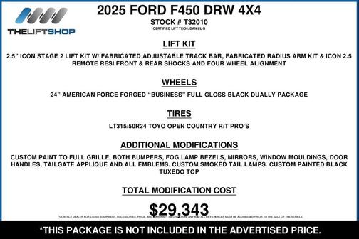 2025 Ford F-450 Lariat