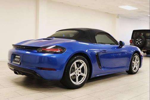 Sapphire Blue Metallic 2018 Porsche 718 Boxster Base 2dr Convertible